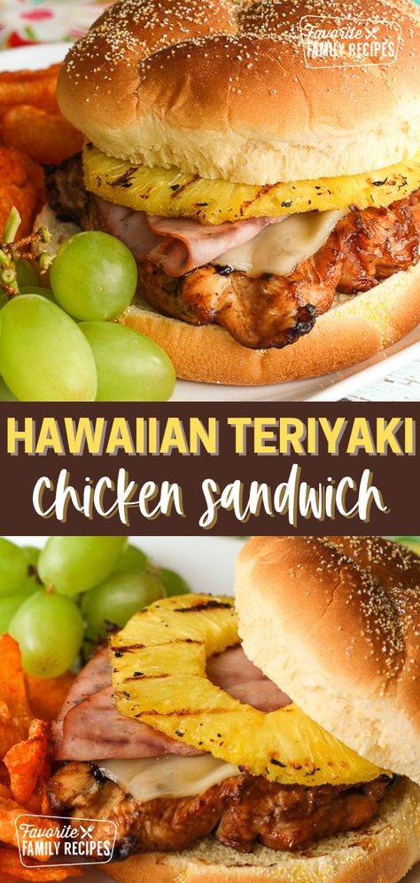 Lunch Ideas On The Grill, Hawaiian Grilled Chicken And Pineapple, Big Kahuna Chicken Teriyaki Sandwiches, Dinner Recipes Pineapple, Hawaiian Grilled Chicken Sandwich, Pineapple Teriyaki Chicken Sandwich, Chicken Pineapple Burgers, Pineapple Chicken Sliders Blackstone, Hawaiian Chicken Burgers Pineapple