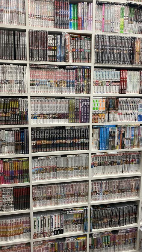 Comic Book Writer Aesthetic, Manga Shelves, Manga Shelf, Manga Recommendations, Comic Book Writer, Manga Aesthetic, Comic Book Collection, Otaku Room, Best English Songs