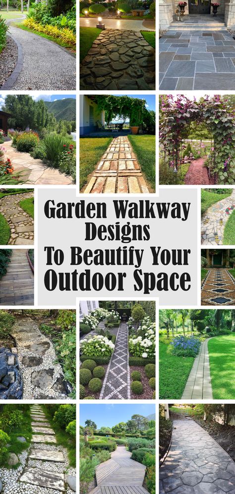 Flagstone Pathway Walkways, Garden Walkways Pathways, Diy Walkways, Pallet Walkway, Mosaic Walkway, Flagstone Pathway, Flagstone Walkway, Backyard Walkway, Walkway Design