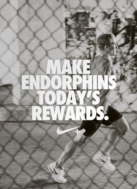 Endorphins - Nike+. #diet #inspiration #workout #fit #gorgeous #weightloss #motivation #slim #abs #wellness #love #gym #progress #gymspiration #exercise Endorphins Quotes, Gym Progress, Inspiration Workout, I Love To Run, Health Fitness Inspiration, Fit Girl Motivation, Diet Motivation, Happy And Healthy, Running Workouts