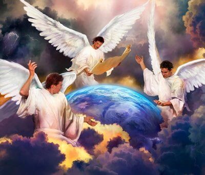 Angel Protector, Three Angels, Angel Flying, Revelation Bible, Babylon The Great, Seventh Day Adventist, Jesus Is Coming, Angel Messages, Book Of Revelation