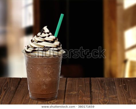 Find Frappuccino Plastic Takeaway Go Cup On stock images in HD and millions of other royalty-free stock photos, illustrations and vectors in the Shutterstock collection.  Thousands of new, high-quality pictures added every day. Fancy Coffee Drinks, Homemade Frappuccino, Frappe Recipe, Caramel Frappuccino, Mocha Frappe, Frappuccino Recipe, Most Popular Desserts, Frozen Coffee, Condensed Milk Recipes