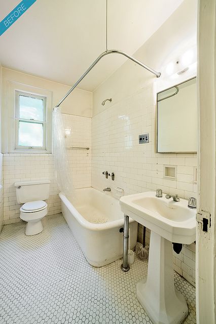 new york city prewar apartment bathroom before | Flickr - Photo Sharing! 1910 Bathroom, Nyc Apartment Bathroom, Prewar Apartment, 1920s Bathroom, Linoleum Rug, Multiple Shower Heads, Trendy Apartment, Bathroom Decor Apartment, Apartment Patio