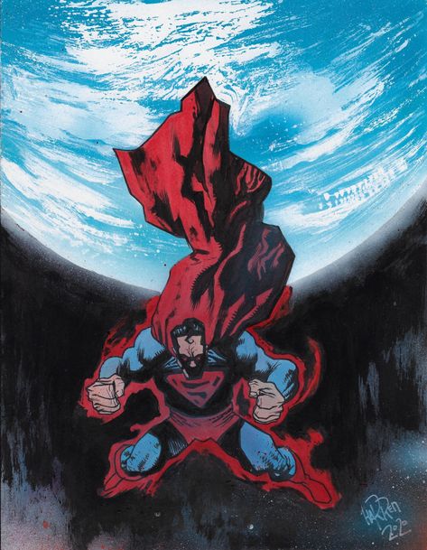 Superman by James Harren Comic Art Superman Comic Art, James Harren, Superman Art, Superman Comic, Univers Dc, Bleach Anime Art, Batman Comic Art, Bd Comics, Art Gallery Room