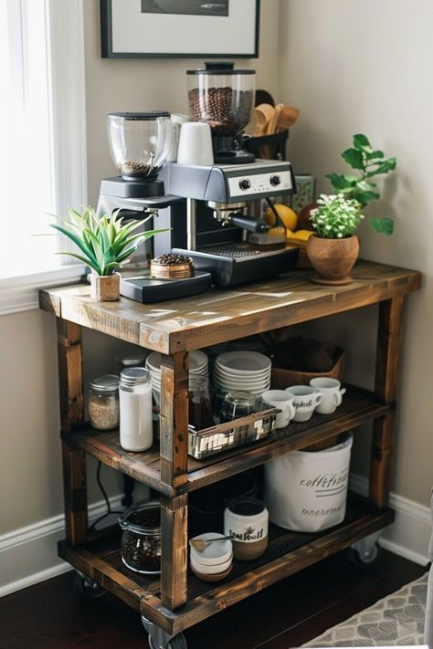 Kaffe Station, Ideas For Small Kitchens, Coffee Bar Ideas Kitchen Counter, Garage Extension, Home Bar Ideas, Coffee Station Kitchen, Coffee Bar Station, Coffee Bar Ideas, Coffee Bar Design