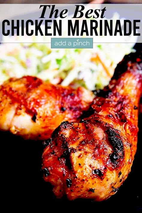 Chicken Drumstick Marinade, Grilled Chicken Marinade Recipes, Best Grilled Chicken Marinade, Chicken Wing Marinade, The Best Grilled Chicken, Grilled Chicken Legs, Best Grilled Chicken, Best Chicken Marinade, Easy Chicken Marinade