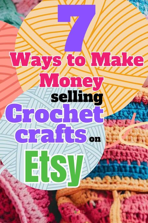 Unlock the secrets to success with our guide on crochet projects that sell well on Etsy. Get tips for your Etsy shop and start earning now! Selling Crochet Items, Fun Easy Projects, Craft Fair Ideas To Sell, Crochet Projects To Sell, Crochet Craft Fair, Profitable Crafts, Quick Crochet Projects, Fast Crochet, Crochet Best