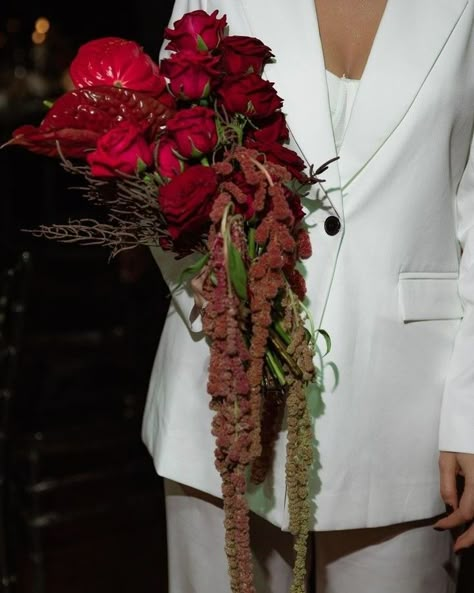 Current mood: Burgundy Red Weddings 🥀 From lush bouquets to statement table settings, there’s something timeless and romantic about this deep, rich hue. Whether you're planning a fall wedding or just love a bold color palette, burgundy is the vibe for effortlessly elegant celebrations. Swipe through for inspo ✨ 1. @thebridaljourney 2. @weddywood 3. @reverieweddings_ 4. @cakeflower_dfw 5. Pinterest 6. @les.petitesgermaines 7. Pinterest 8. @jennapowersphoto 9. Pinterest 10. @abbieleigh_events... Red Hand Bouquet Wedding, Burgundy Flower Bouquet, Taurus Wedding, Amaranthus Bouquet, Red Wedding Florals, Color Palette Burgundy, Wedding Bouquet Red, Knight Of Pentacles, Burgundy Red Wedding