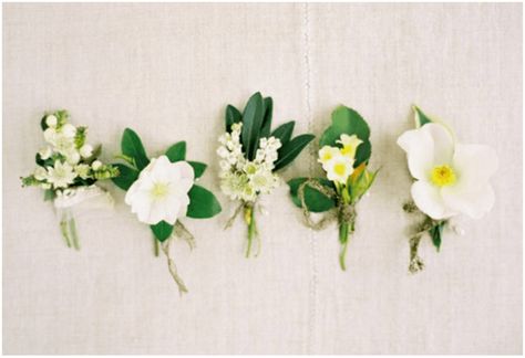 How to Style Wedding Buttonholes | Snapdragon Yellow Boutonniere, Green Boutonniere, White Boutonniere, Button Holes Wedding, Groomsmen Boutonniere, Rose Boutonniere, Lowcountry Wedding, White Wedding Flowers, Boutonniere Wedding