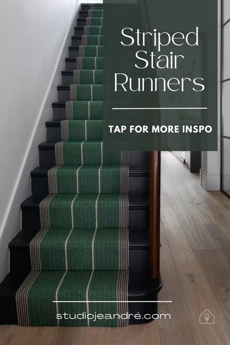 Discover the beauty of striped stair runners in our latest blog post! Explore various options like striped carpet for stairs, herringbone stair runners, and neutral styles. Find inspiration for modern stair runners and patterned stair carpet, along with creative staircase runner ideas. Transform your stairs with carpet runners that enhance safety and style in your home! Loloi Stair Runner, Stair Carpet Runner Ideas, Stairs With Carpet, Staircase Runner Ideas, Stair Runner Rods, Runner On Stairs, Herringbone Stair Runner, Carpet For Stairs, Patterned Stair Carpet