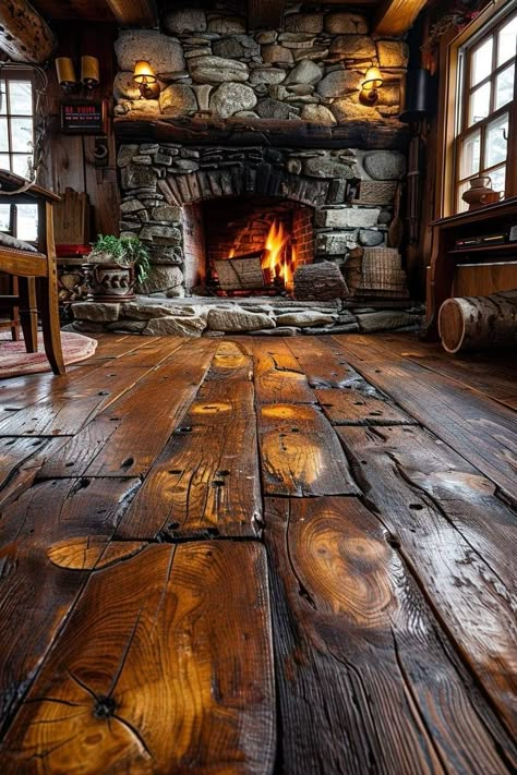 Cowhide Decor, Casa Hobbit, Rustic Home Design, Log Cabin Homes, Fantasy House, Dream House Ideas, Cabin Life, Cabin Fever, Dream House Interior