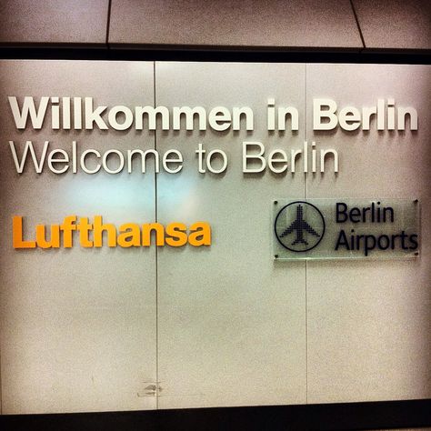 Taken at the airport in Berlin. Germany Airport, Berlin Airport, Airport Signs, Airport Pictures, Airport Aesthetic, Mile High Club, Travel Pics, Aesthetic Travel, Mile High