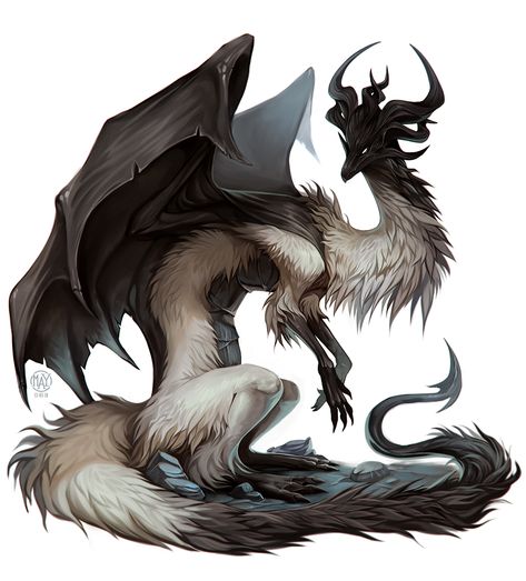 мay on Twitter: "Fluffy long dragon his name is virgil he likes to sit… " Mythical Animal, Fantasy Beasts, Monster Concept Art, Creature Drawings, Fantasy Creatures Art, Dragon Artwork, Mythical Creatures Art, Mythological Creatures, Weird Creatures