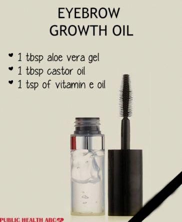 Eye Brow Growth, Eyebrow Growth Remedies, Eyebrow Oil, Eyebrow Growth Oil, Brow Growth, Apply Mascara, Make Up Studio, Tips For Oily Skin, Hair Growth Secrets