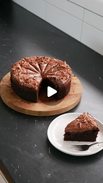 Michelle Morfett on Instagram: "Milk Chocolate Mud Cake Recipe 
Serves: 10–12
Prep time: 1 hour
Bake time: 60-70ish minutes
 
Cake:
150g plain flour
50g cocoa powder
¼ tsp baking soda
1 tsp salt
3 eggs
240g caster sugar
160g milk chocolate, melted
110ml coconut oil (or canola)
200ml water 

Milk Chocolate Ganache:
250g milk choc, chips or roughly chopped
200ml cream

Block of chocolate to make shavings for garnish.
 
To make the cake:
Preheat your oven to 150°C fan bake. Line an 8-inch round tin with baking paper and spray with oil.
 
Sieve the flour, cocoa, baking soda, salt into a medium bowl. This your dry mixture.
 
Add the eggs and sugar to the bowl of your stand mixer or use an electric beater to beat until light and foamy. This will take about five minutes.
 
While the mixer runs on Chocolate Mud Cake Recipe, Mud Cake Recipe, Mud Cake Recipes, Milk Chocolate Ganache, Chocolate Mud Cake, Mud Cake, 3 Eggs, Caster Sugar, Baking Paper