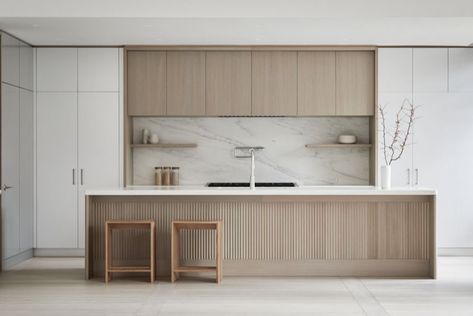 Scandi Kitchen, Interior Minimalista, 아파트 인테리어, Passive House, House Design Kitchen, Kitchen Room Design, Kitchen Inspiration Design, Minimalist Kitchen, Wood Kitchen