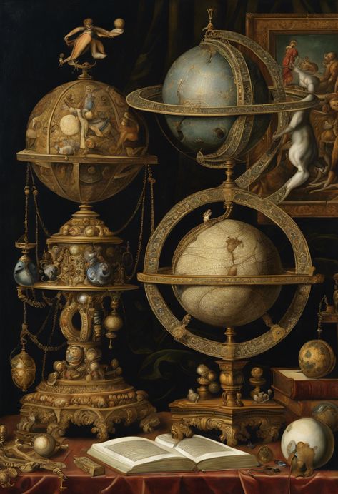 Flemish Celestial Renaissance Check more: https://paintlyx.com/flemish-celestial-renaissance/ Alchemy Painting, The Alchemist Aesthetic, Vibey Paintings, Medieval Astronomy, Alchemy Aesthetic, Magic Academia, Gold Alchemy, Flemish Art, Celestial Christmas