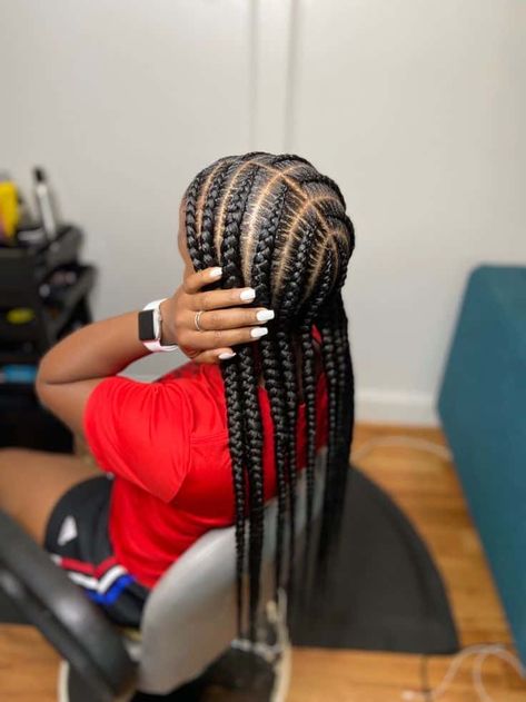 60 Pop Smoke Braids Hairstyles For Black Women In 2024 Popsmoke Braids Woman, Pop Smock Braids Girl, Pop Smock Braids, Popsmoke Braids Women, Popsmoke Braids, Birthday Braids, Braids Hairstyles For Black Women, Cornrows Natural Hair, Cornrow Braids