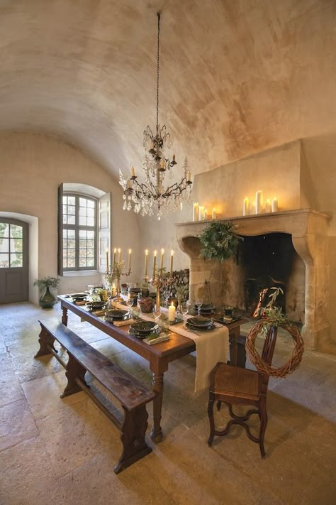 noël au chateau: three festive French holiday tablescapes - MY FRENCH COUNTRY HOME French Interior Style, French Holiday, Chateaux Interiors, Country Home Magazine, My French Country Home, Spiritual Home, French Interiors, French Country Home, French Country Kitchens