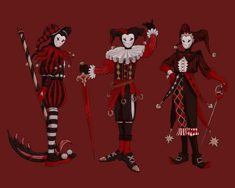 Jester Outfit, Circus Aesthetic, Circus Characters, Clown Clothes, Cute Clown, A Guy Who, 영감을 주는 캐릭터, Dnd Characters, Art Reference Photos