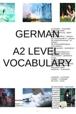 German A2 Vocabulary List PDF Free Download German Vocabulary List A1-b2, German A2, German Grammar, German Language Learning, Vocabulary List, Easy Learning, German Language, Language Learning, English Grammar