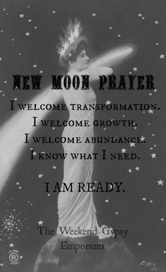 New Moon Prayer, Moon Prayer, Moon Spells, Magic Moon, New Moon Rituals, Full Moon Ritual, Under Your Spell, Sup Yoga, Moon Cycles