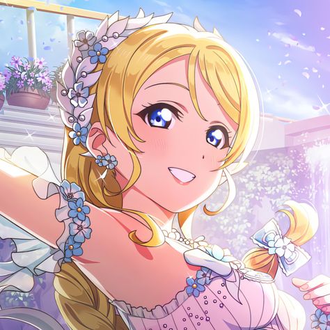 Eli Ayase, Character Profile, Rhythm Games, Diabolik Lovers, Love Live, All Art, Anime Icons, Worship, Floral