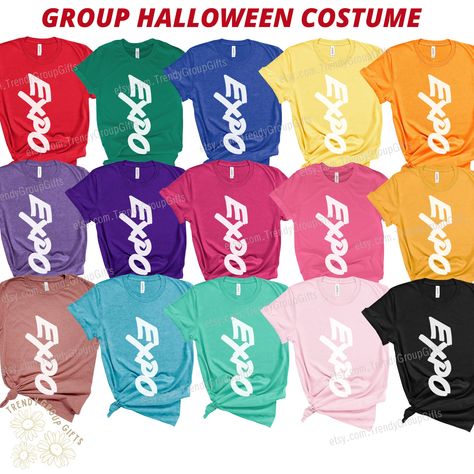 Group Of 3 Costumes, Halloween Food Crafts, Group Holiday, Spirit Days, Halloween Group, Team Costumes, Expo Marker, Teacher Halloween, Trendy Halloween Costumes