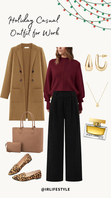 Get Festive and Fabulous: Workwear Looks Perfect for the Holidays! Casual Holiday Outfits, Outfit For Work, Holiday Outfit, Favorite Products, Holiday Outfits, Work Outfit, Women Fashion, Work Wear, Dolce And Gabbana