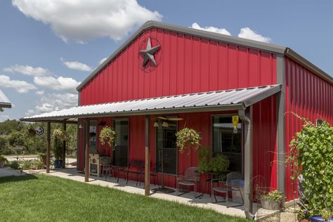 Steel Building 30x40 barndominium Metal Shop Houses, Metal Buildings With Living Quarters, Metal Shop Building, Steel Building Homes, Morton Building, Metal Barn Homes, Metal Building Home, House Plans With Photos, Pole Barn House Plans