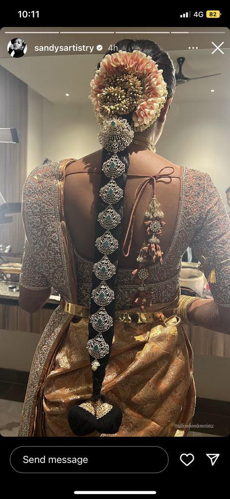 Diamond Jada Billalu Designs, Diamond Jada Designs, Bridal Hairstyle South Indian Wedding, Jada Billalu Gold, Jada Billalu Designs Gold, Jada Billalu Designs, Poola Jada Brides, Gold Jada Designs, Diamond Jada