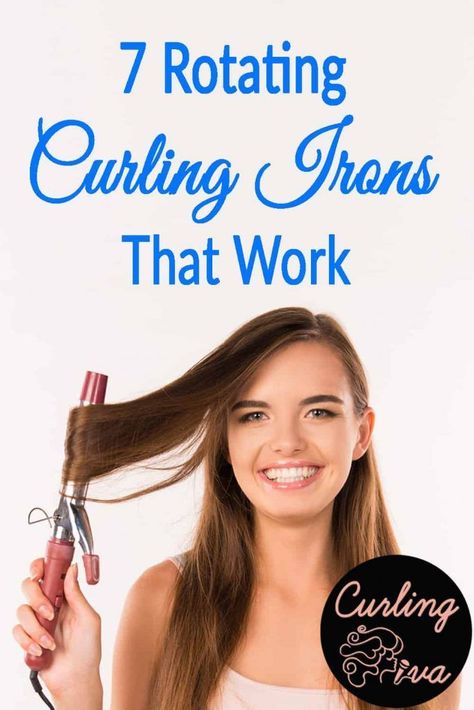 If you think using a curling iron is a challenge, you've probably never encountered a curling iron that spins itself. Find the best automatic rotating curling irons in this guide! Hairstylist Gifts, Using A Curling Iron, Long Hairstyle Ideas, Good Curling Irons, Volume Spray, Rotating Curling Iron, Automatic Curling Iron, Hair Dryness, Automatic Hair Curler