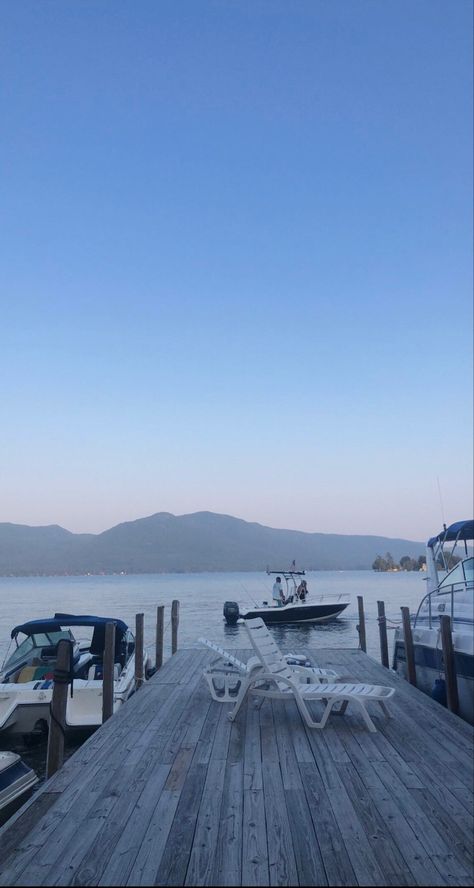 Lake George Aesthetic, Lake Weekend, Lake George New York, Mountains Sunset, Lake George Ny, Water Ocean, Summer Trip, Lake George, Lake Life