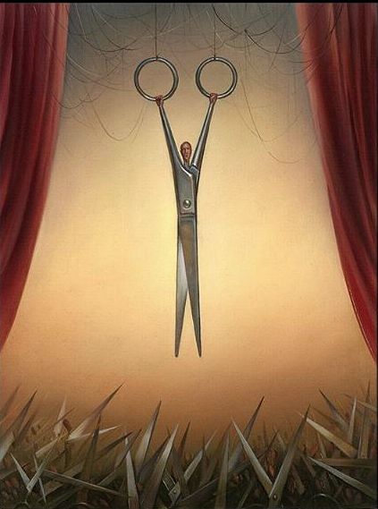 ACROBAT, Vladimir Kush (Russian-American, b1965) Images Pop Art, Moscow Art, Jean Arp, Artist Blog, Surrealism Painting, Pop Surrealism, Salvador Dali, Pics Art, Surreal Art