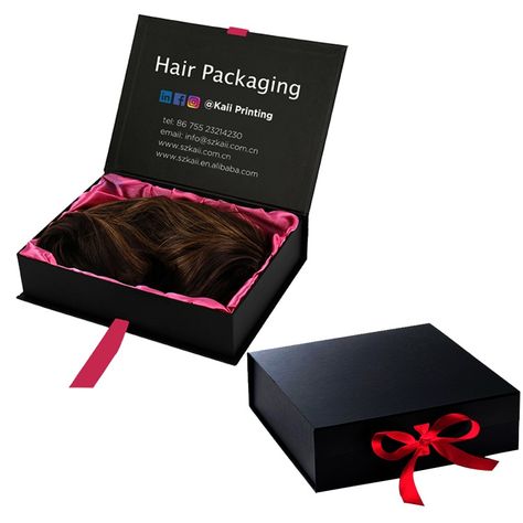 hair extension box, wig box Wig Packaging Ideas, Hair Packaging Ideas, Wig Business, Packing Box Design, Hair Packaging, Vending Machine Design, Business Things, Lip Gloss Homemade, Hair Business Cards