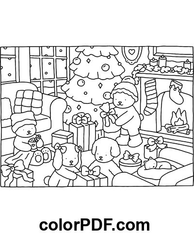 Get creative with our free printable Bobbie Goods Christmas Party coloring page from the Bobbie Goods Coloring Book. Get your hands on a fun coloring sheet today - download or print it now! Bobbie Goods Coloring, Bobbie Goods, Bear Coloring Pages, Detailed Coloring Pages, Christmas Coloring Books, Cartoon Coloring Pages, Cool Coloring Pages, Cute Coloring Pages, Coloring Book Art