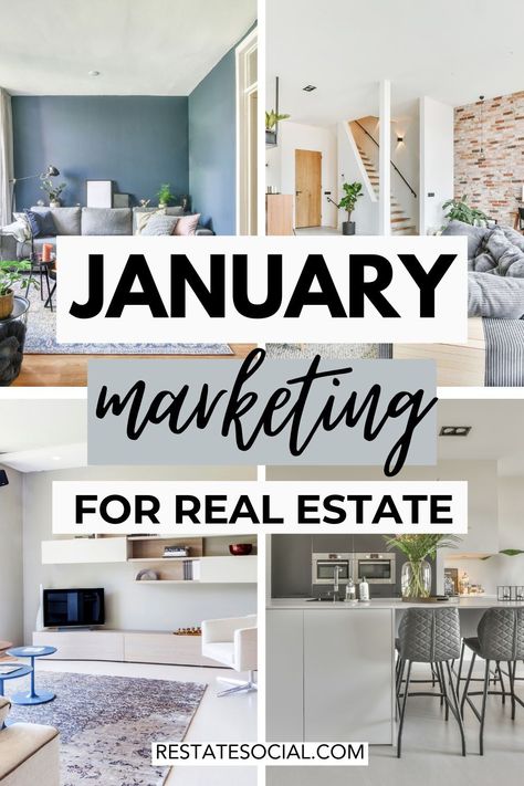 Make 2024 your year with these January real estate marketing ideas to help you get new real estate clients and realtor referrals! Real estate social media | January social media realtor | January realtor social media | 2024 realtor marketing ideas | real estate marketing ideas | how to get more clients in real estate | January real estate agent marketing | real estate agent social media January January Real Estate Posts, Social Media For Real Estate Agents, Tuesday Tips Real Estate, Tuesday Tip Real Estate, Real Estate Market Update, Real Estate Marketing Strategy, Realtor Social Media, Real Estate Agent Marketing, Real Estate Leads