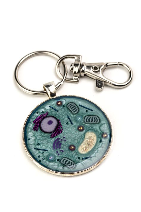 Microbiology Gifts, Biology Teacher Gifts, Biology Jewelry, Animal Cells, Science Decor, Science Jewelry, Animal Cell, Cell Biology, Science Gifts