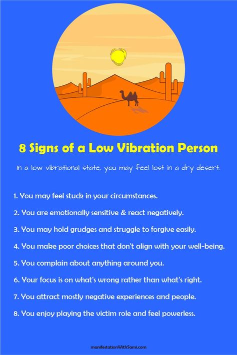 Our vibrational state is not static, and we all may experience moments when our energy dips into lower frequencies. But whenever we find ourselves in those low vibration moments, the key is to pause and consciously raise our vibration to a positive one.
Thus it's important to be aware of the signs of a low vibration person. 
#signsOfLowVibration
#lowVibrationSigns
#lowVibrationalEnergy
#lowVibrationalPeople Low Vibration People, Vibration Chart, Signs Of High Vibration People, Low Vibrational Energy, Raising Vibrational Energy, Increasing Vibrational Energy, How To Raise Our Vibration, Raise Frequency, Vibrations For Your 🐱