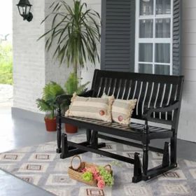 Front Porch Seating Ideas, Long Front Porch, Modern Front Porch Decor, Front Porch Seating, Deep Seating Patio Furniture, Porch Seating, Modern Front Porches, Front Yard Porch, Glider Bench