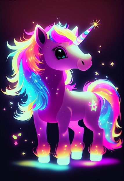 Kawaii Horse, Pink Unicorn Wallpaper, Unicorn Wallpaper Cute, Unicorn Artwork, Unicorn Images, Unicorn Poster, Unicorn And Fairies, Unicorn Drawing, Unicorn Pictures