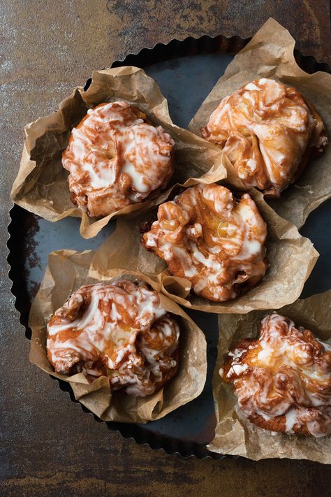 Cranberry Crisp, Fritter Recipes, Apple Fritters, Apple Cranberry, Sweet Tarts, Beignets, Williams Sonoma, Apple Recipes, Marshmallows