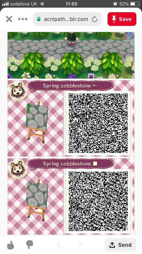 NOT MY DESIGN New Leaf Qr Codes Pathways, Acnl Qr Codes Paths Stones, Animal Crossing New Leaf Qr Codes Floor, Acnl Qr Codes Clothes Aesthetic, Acnl Path Qr Codes Natural, New Leaf Path Qr Codes, Animal Crossing New Leaf Paths, Animal Crossing New Leaf Qr Codes Paths, New Leaf Qr Codes