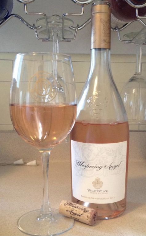 Whispering Angel Wine, Whispering Angel Rose, Rose Drink, Pretty Wine, Mix Drinks, Wine Photography, Lemonade Drinks, Spring Brunch, Whispering Angel