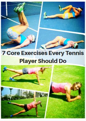 7 Core Exercises Every Tennis Player Should Do - http://www.active.com/tennis/articles/7-core-exercises-every-tennis-player-should-do?cmp=-17N-60-S1-T1-D5-09252015-205 Tennis Fitness Workouts, Workouts For Tennis Players, Tennis Exercises, Tennis Tips Training, Best Exercises For Tennis Players, Tennis Workout Training, Tennis Serve Drills, Tennis Core, Garlic Kale