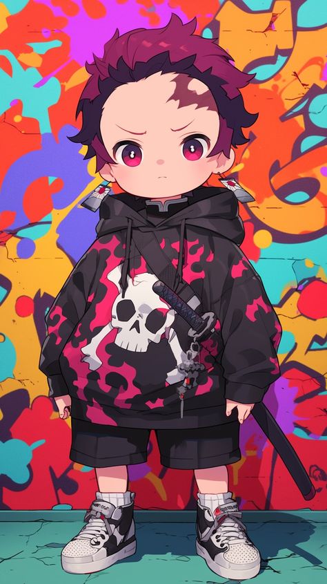 Demon slayer Tanjiro Kamado made by Silverbloom Tanjiro Hairstyle, Kamado Squad, Dread Hairstyles For Men, Anime Handsome, Demon Slayer Tanjiro, Hair Color Burgundy, Cover Notebook, Artwork Wallpaper, Dread Hairstyles