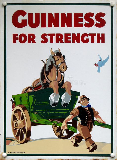 Guinness Advert, Drinks Advertising, Clipboard Ideas, Beer Ads, Old Posters, Drink Poster, Advertising Graphics, Guinness Beer, Beer Advertising