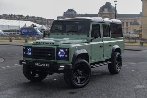 2000 Land Rover Defender - 110 TD5 Pirelli Tires, Beige Interior, Land Rover Defender 110, French Army, Defender 110, Bespoke Interiors, Sell Car, Transfer Case, Car Auctions