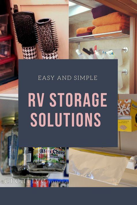 Rv Hacks Travel Trailers, Rv Storage Ideas, Camper Organization Rv Living, Rv Storage Solutions, Travel Trailer Organization, Trailer Organization, Used Travel Trailers, Camper Organization, Rv Camping Tips