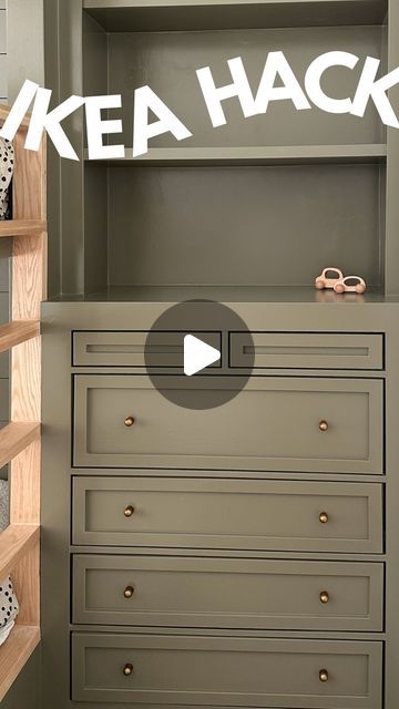 Ikea Hack Koppang, Hemnes Closet Hack, Ikea Built In Hack Bedroom, Hauga Wardrobe Ikea Hacks, Gursken Chest Of Drawers Hack, Brimnes Hack Bed, Songesand Ikea Hack, Ikea Idanäs Hack, Ikea Hauga Dresser